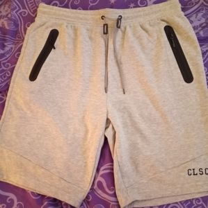 Brand new gray sweat shorts